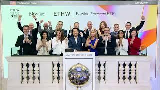 Bitwise Asset Management Rings The Closing Bell