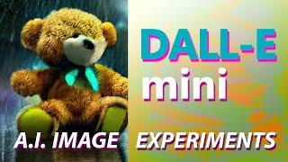 Experiments in AI Image Generation #1 //  DALL-E mini  //  Twitch Stream