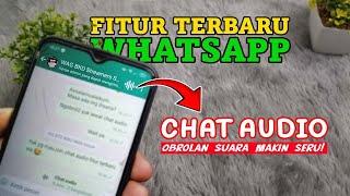 Cara Menggunakan Chat Audio WhatsApp Group | Fitur WA Terbaru | BKD tutorials