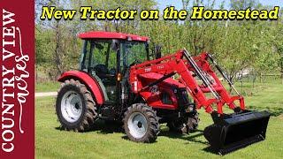 New Tractor on the Homestead   TYM T654 - 67HP Tractor
