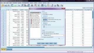 Select a random sample from your dataset to analyse in SPSS