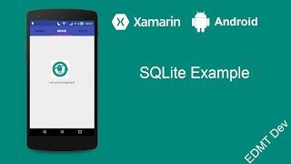 Xamarin Android Tutorial - SQLite