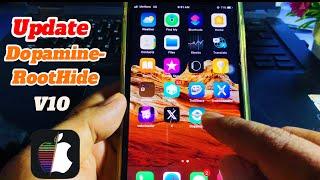 UPDATE Dopamine RootHide v2.1.5 b10 | Jailbreak iOS 16.6.1 - iOS 15.0 all devices