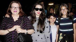Karisma Kapoor and Family Back from London Vacation