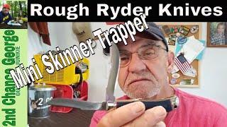 Rough Ryder Faded Blue Jeans Mini Skinner Trapper