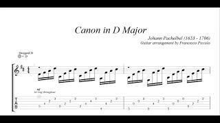 Classical Guitar - Johann Pachelbel - Canon in D Major