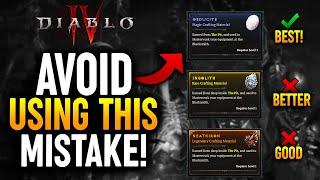 Diablo 4 - 5 HUGE Pit MISTAKES to AVOID in Season 4! (Diablo 4 Tips & Tricks)