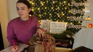 ASMR Christmas Post Office