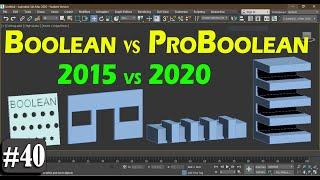 #40 || Boolean and ProBoolean in 3DS Max || 3DS MAX Tutorials in Hindi from Beginning to Advanced ||