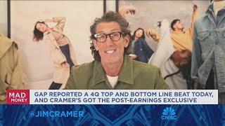 GAP CEO Richard Dickson sits down with Jim Cramer