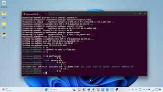 Installation of Apache Airflow on Windows with WSL (Windows Subsystem for Linux)