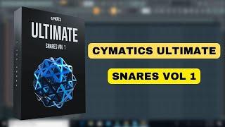 Cymatics Ultimate Snares Vol 1 || Cymatics Sample Pack || Sample Pack || Poducers Stand