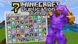 7 Best Working Duplication Glitches Minecraft Bedrock! MCPE,Xbox,PS4,Windows10,Nintendo Switch