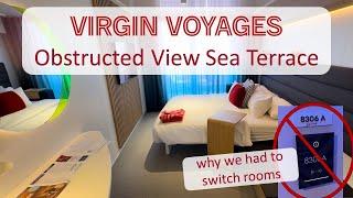 Valiant Lady Limited View Sea Terrace Stateroom Tour and Review | Virgin Voyages