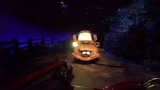 4K Radiator Springs Racers Front Row POV at Cars Land in Disney's California Adventure