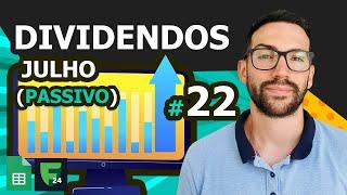 Dividendos do Mês #22 - COMPRA de JULHO de 2024 | Workolic