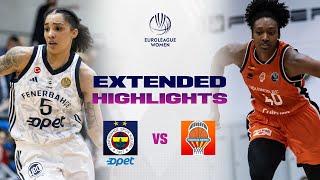 Fenerbahce Opet v Valencia Basket Club | Full Game Highlights | EuroLeague Women 2024-25