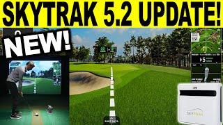 SkyTrak Golf Simulator 5.2 Software Update! This is HUGE for Practice!