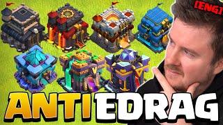 Town Hall 9 - 15 Bases | ANTI ELECTRO DRAGON edition for Clan War League and CWs in Clash of Clans