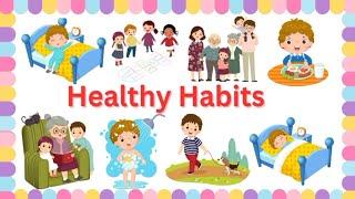 Healthy Habits | Let's Read | Practice Reading English | Answer the questions | Educational video