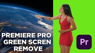 Premiere Pro Green Screen Kaldırma 2023 & Yeşil Perde Nasıl Silinir ? | Premiere Pro Dersleri