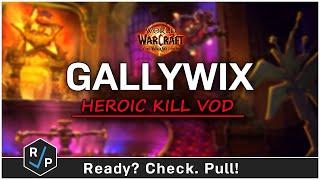 Heroic Chrome King Gallywix Kill VoD (BM Hunter PoV) - Liberation of Undermine