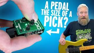 I USED A PEDAL AS A GUITAR PICK! - Olinthus Cicada Overdrive