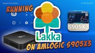 Installing Lakka on S905x3 Android TV Box (Tanix TX3)