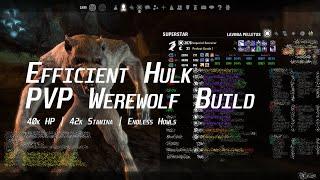 The Efficient Hulk | ESO Werewolf PVP Build for Necrom