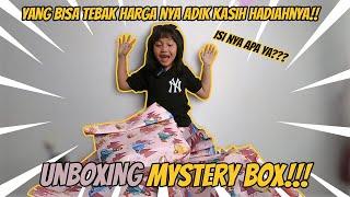 ADIK UNBOXING MYSTERY BOX !! KIRA-KIRA APA AJA YA ISINYA ???!