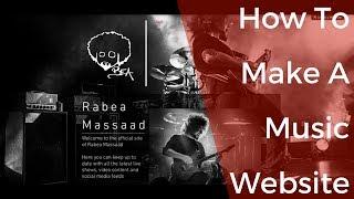 How to Make a Music Website | Awesome FREE Band Websites!!!