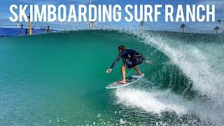 Austin Keen Skimboarding The Surf Ranch AKA The Ultimate Surfer Wave Pool