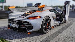 Koenigsegg Jesko BRUTAL SOUND, Driving & Acceleration