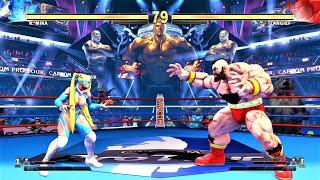 R. Mika vs Zangief (Hardest AI) - STREET FIGHTER V