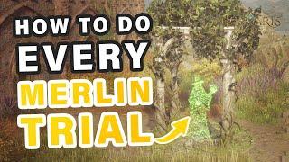 How to Solve ALL Merlin Trials ► Hogwarts Legacy