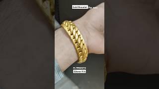 Gold Bracelet for men exclusive custom-made in 100grams 22karat gold