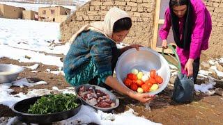 Coldest spot in Afghanistan and the cuisine and lifestyle of these villagers