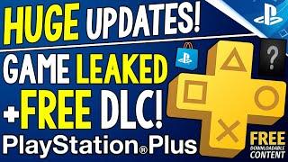 Huge PS Plus Updates! New PS+ Game LEAK and Awesome FREE Time-Limited DLC