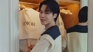 Пак Чимин тусуется в Париже на показе моды Dior [русская озвучка]