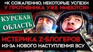 "А ГДЕ БЫЛИ РАЗВЕДКА ГШ И ВВС?". Z-ИСТЕРИКА из-за нового наступления ВСУ в Курской области