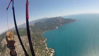 Скалы Куш-кая, бухта Ласпи (SpeedFlying в Крыму)