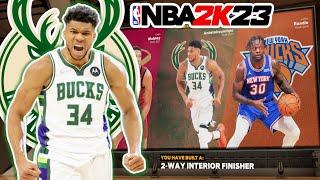 NBA 2K23 BEST GIANNIS ANTETOKOUNMPO BUILD