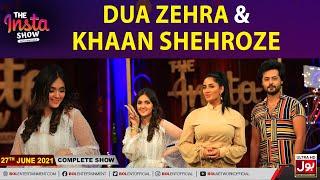 Khaan Shehroze & Dua Zehra In The Insta Show | Complete Show | The Insta Show With Mathira