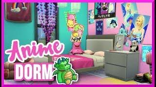 The Sims 4 Anime Dorm Room Build