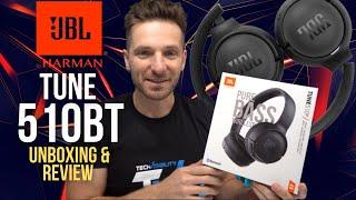 JBL by Harman TUNE 510BT Headphones Unboxing Review