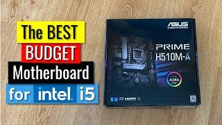 The BEST Budget Motherboard for i5-11400/11400F/11500 [ASUS Prime H510M-A Review]