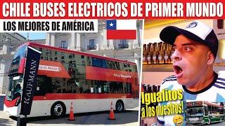 CHILE supera a ciudades de PRIMER mundo New YORK, Londres y Tokio con MEJORES BUSES!!!