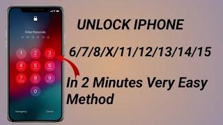 Forgot iPhone Passcode Unlock In 2 Minutes | How to Unlock iPhone Without Computer