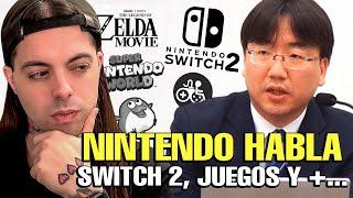 NINTENDO HABLA: PRECIO de SWITCH 2, Futuros DESARROLLOS, FILTRACIONES y +...