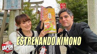 NUESTRO HIJO USA KIMONO POR PRIMERA VEZ: Fiesta Japonesa